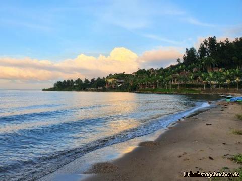 Kivu-Lake am Morgen: Der stille Kivu-Lake am frühen Morgen!