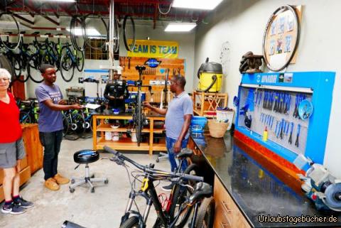 Rückfahrt 4: Die tolle Werkstatt für und mit Profis!