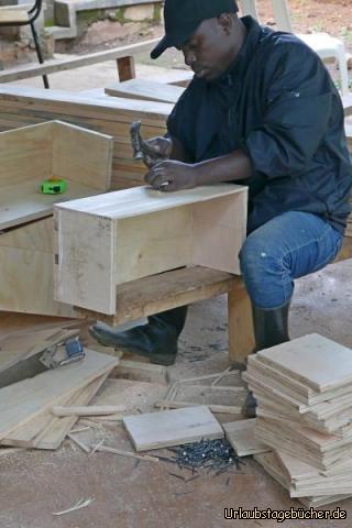 Möbelbau 6: Und nun kommt noch die Rückwand dazu