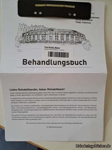 Behandlungsbuch: 