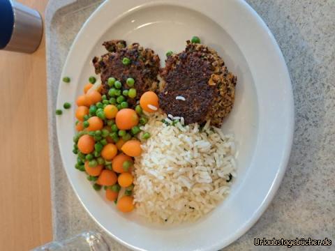 Mittagessen: Quinoa Burger