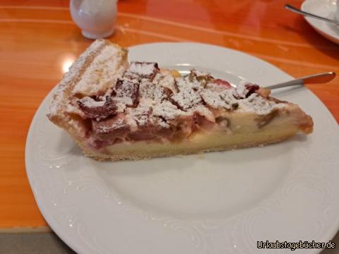 Bockstaler mein Kuchen: Rhabarber Kuchen mit Schmand
