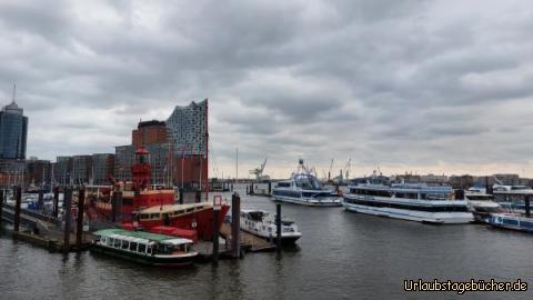 Blick zur Elbphi: Blick zur Elbphi