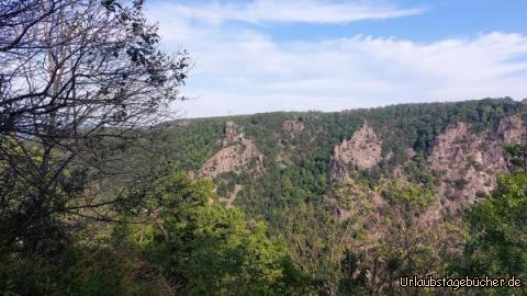 Blick ins Bodetal: Blick ins Bodetal