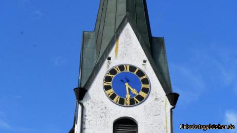 Uhr am Kirchturm: Uhr am Kirchturm