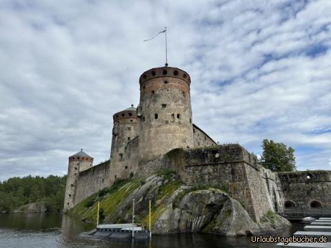 Schloss: Eine der am besten erhaltenen Mittelalterburgen Nordeuropas - die Burg Olavinlinna