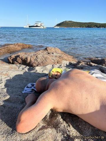 Strand: Aufwärmen mit Noah ist angesagt…