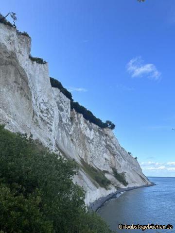 Mons Klint: …das sind sie nun, die weissen Kreisefelsen…128m hoch…