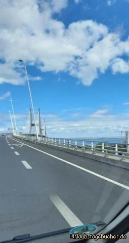 Die längste Brücke Portugals: Die längste Brücke Portugals über den Tejo