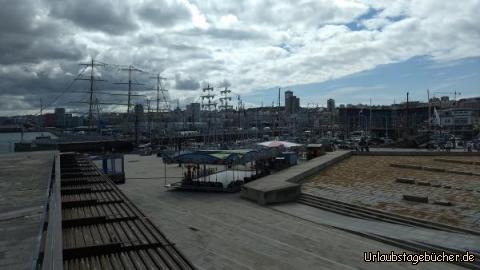 Segel- und Jachthafen von La Coruña: Segel- un Jachthafen von La Coruña