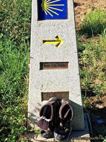 Schuhe Kilometersteine : 