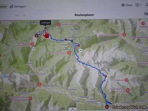 : Die Karte dieser Tour