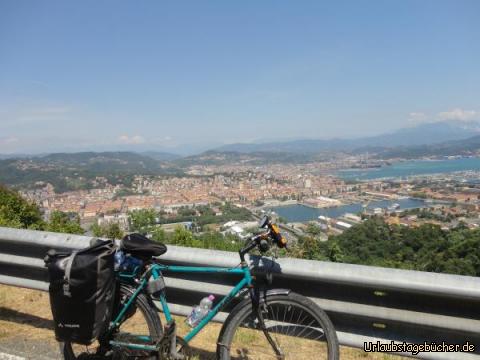 Genua vbb See: Fahrt hinunter nach La Spezia 