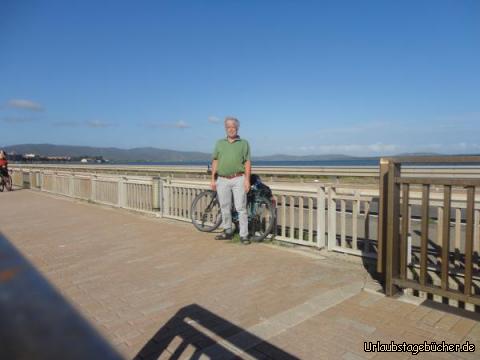 Genua klbnnn: Auf der Fahrt in den Ort Orbetello zum Abendessen.