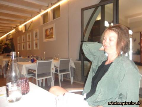 Genua ghzk: Wir beim Abendessen 