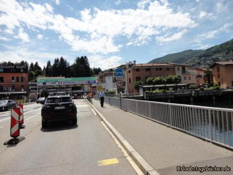 2. Grenzübergang : Zweiter Grenzübergang des Tages, wieder zurück  nach Italien.