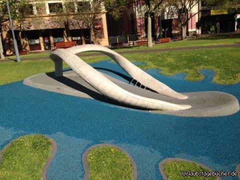 Flip Flop: Das nenn ich mal einen großen Schuh :-)