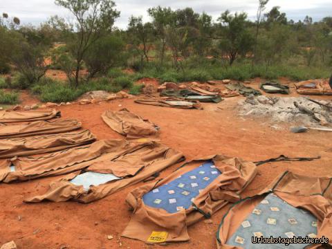 outback24: Das Schlaflager :-)