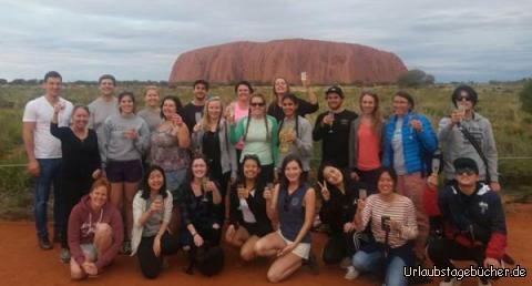 outback4: Eins von vielen Gruppenbildern