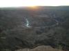 Sonnenuntergang: Sonnenuntergang über dem Fish River Canyon