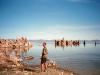 nicht gestellt: der Mono Lake
(ich versuch mal nicht ganz so gestellt zu wirken :o))