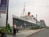 ich und Queen Mary: ich vor der Queen Mary