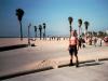 ich scate: ich beim Rollerscaten am Strand von Venice Beach