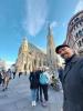 wir vorm Stephansdom: vorm Stephansdom in Wien 