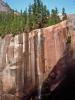 Vermal Fall: der Vermal Wasserfall im Yosemite National Park
(Jahreszeitbedingt ebenfalls mit wenig Wasser)