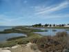 Weg zur Fußgängerbrücke der Ilha Tavira: Weg zur Fußgängerbrücke der Ilha Tavira