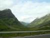 Glencoe Mountain: der Weg nach Glencoe führt durch dieses Tal mit Namen Glen Coe