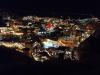 Blick über Göreme : wir Parken über unserem Hotel 
und haben einen tollen Blick über das nächtliche Göreme 
mit seinen unzähligen Höhlenhotels