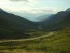 Loch Maree: der Glen Docherty Burn führt uns zum Loch Maree (im Hintergrund)