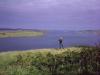 Loch Ewe: Eno steht mal wieder am Abgrund - diesmal um Loch Ewe zu knipsen
(die große Insel in der linken Bildhälfte ist die Isle of Ewe)