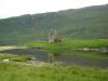 Ardvreck Castle: die Ruine des Ardvreck Castle aus dem 16. Jahrhundert
auf einer felsigen Halbinsel, die in den Loch Assynt hineinragt