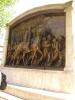 Robert Gould Shaw Memorial: das Robert Gould Shaw Memorial ist eine bronzene Reliefskulptur,
die neben dem Namensgeber das 54th Massachusetts Infantry Regiment zeigt
(eines der ersten Afroamerikaner-Regimente des Bürgerkriegs 1861-1865)