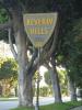 Beverly Hills: an der Kreuzung Sunset Boulevard/Sierra Drive zeigt uns ein Schild,
dass wir nun in Beverly Hills unterwegs sind