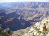 Moran Point: einer der beliebtesten Aussichtspunkte des Grand Canyon Nationalparks ist der Moran Point,
weil er einen tollen Blick über den Grand Canyon bietet,
der hier schon so tief ist, dass man den Colorado River nicht mehr sehen kann