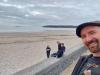 wir am Red Strand Beach: den Red Strand Beach haben wir ganz für uns allein 