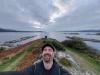 wir am Kliamakiloge Viewpoint: auf dem Ring of Beara Peninsula halten wir am Kliamakiloge Viewpoint