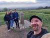 wir auf dem Hill of Tara: auf dem Hill of Tara