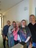 Verabschieden von Katja : Maren, kathi, anni, Katja, Frank 