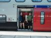 Genf Bahnhof : Beim Ausstieg in Genf 